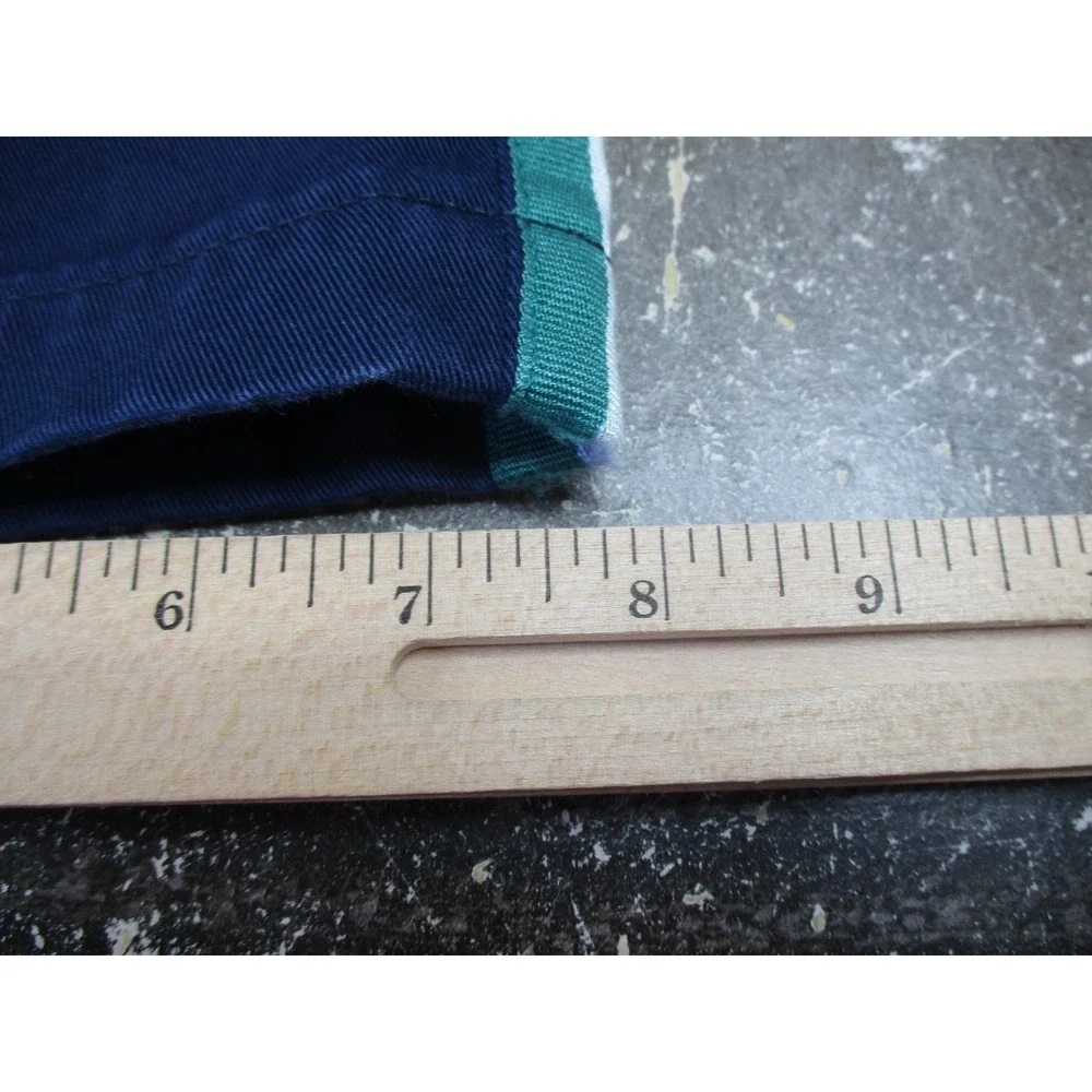 Levis Skateboarding Pants Mens 31x30 Navy Blue Side Stripe Chino 95588-0024